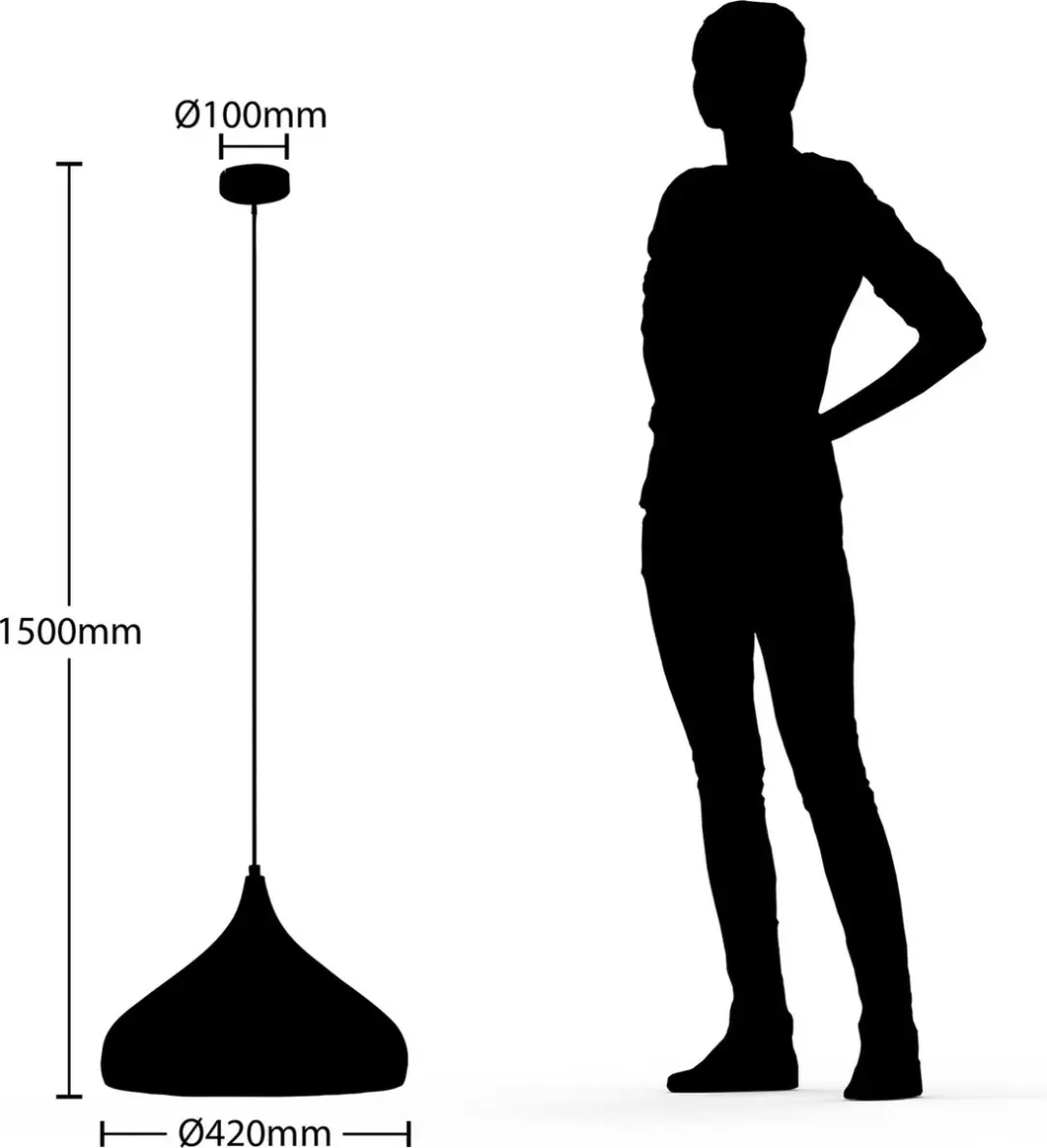 ARCCHIO Hanglamp 1 Licht E27