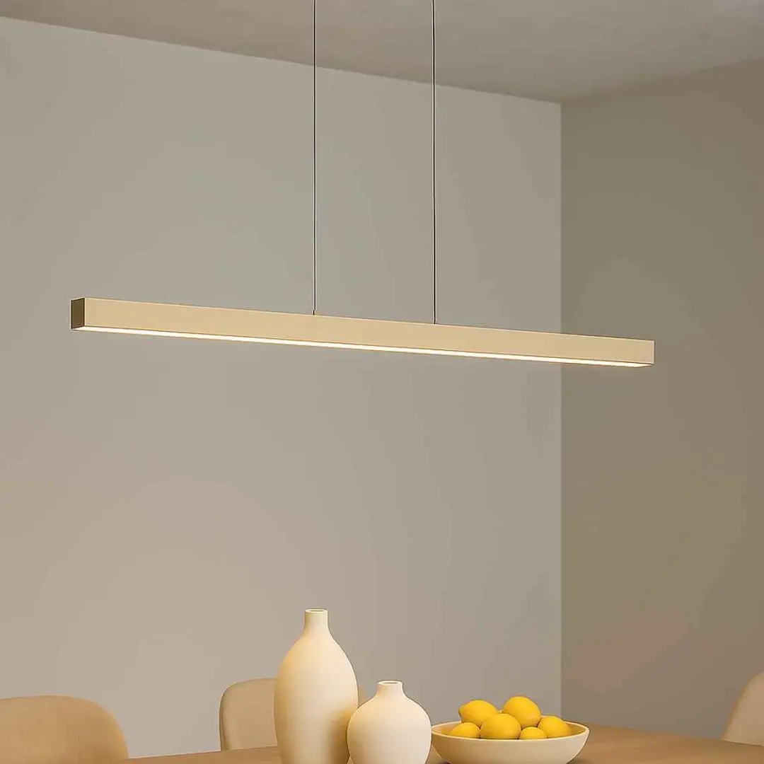 Freelight Tindra Hanglamp 120cm - Warm Wit Licht - Beige