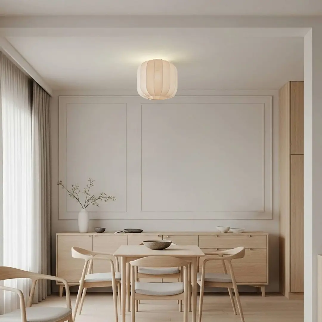Lindby Plafondlamp 1 Licht E27 - 35cm Beige
