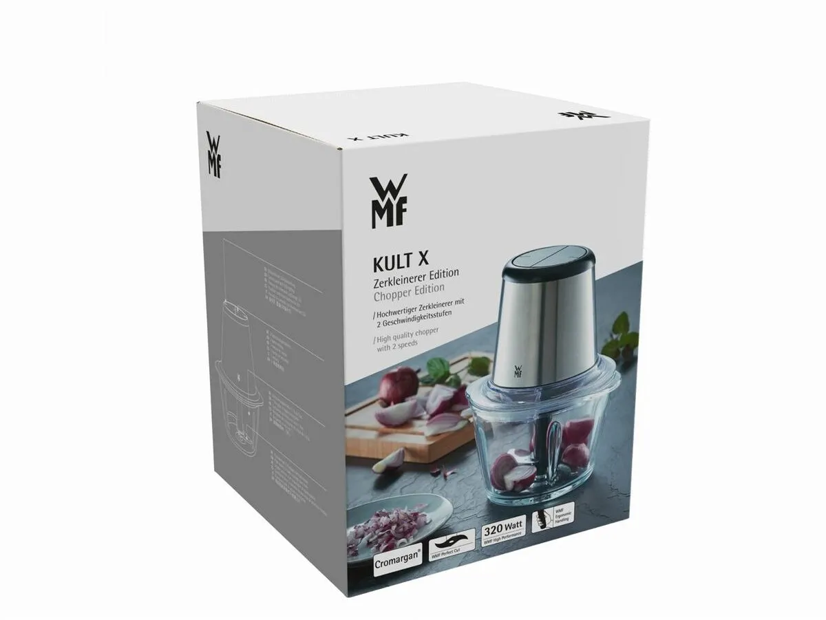 WMF Hakmolen 1L 320W - RVS - 2 Snelheden