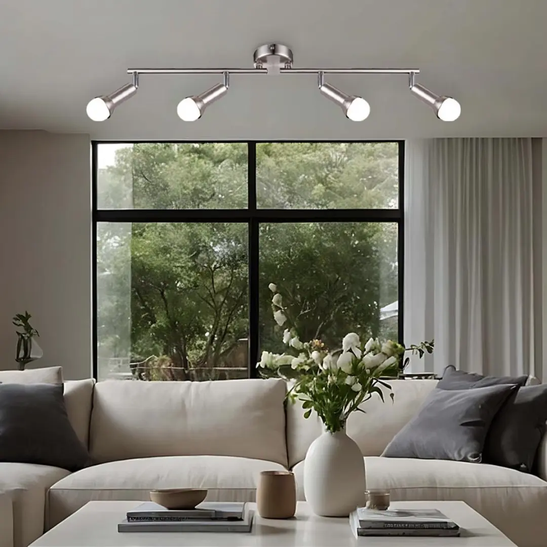 Globo Kimberly 56044-4 Design Kantoorlamp LED 16W - Zilver