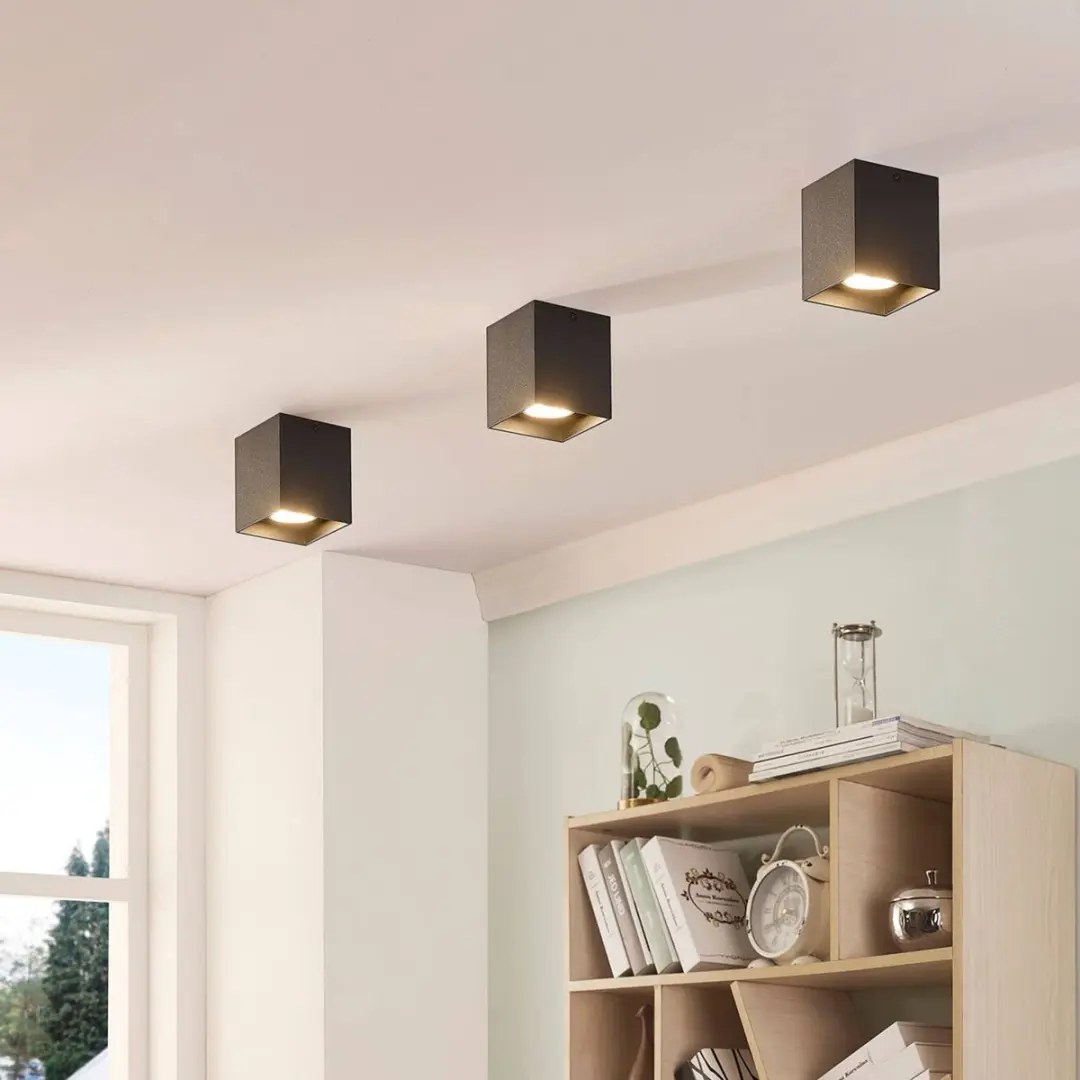ARCCHIO Plafondlamp 1 Licht GU10 - Zwart