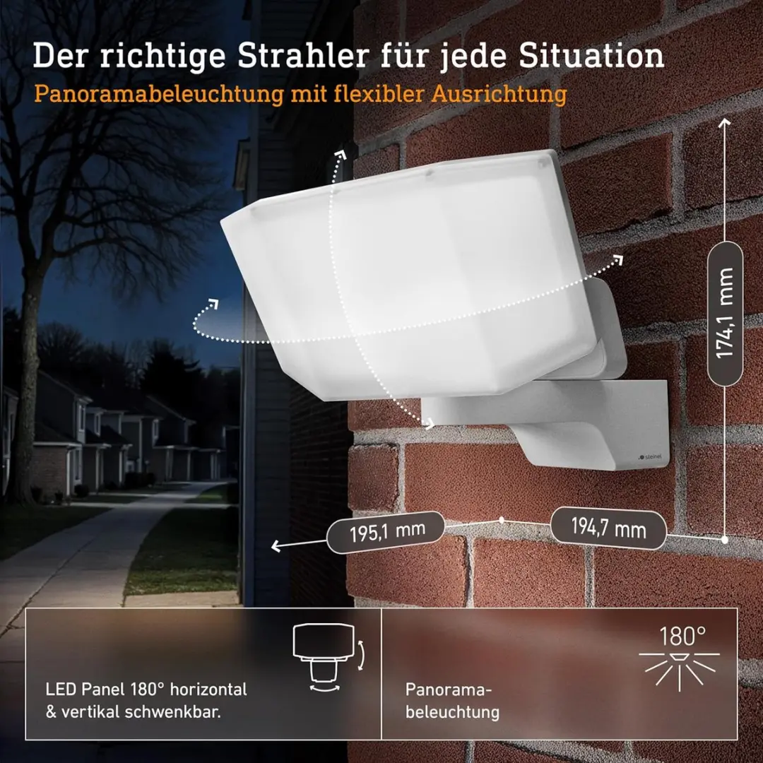 Steinel XLED Protect LED Floodlight 14,3W - Wit