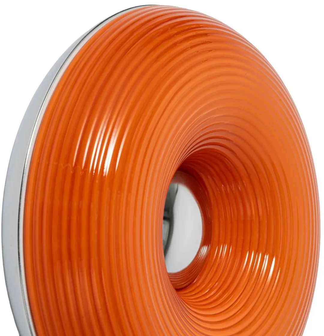 Lindby LED Wandlamp 1 Licht 2100K - Ø30cm - Oranje/Chroom