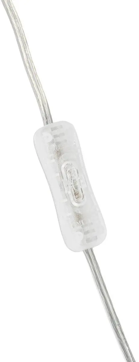 Lindby LED Wandlamp 1 Licht 2100K - Ø30cm - Oranje/Chroom - afbeelding 6 van 6