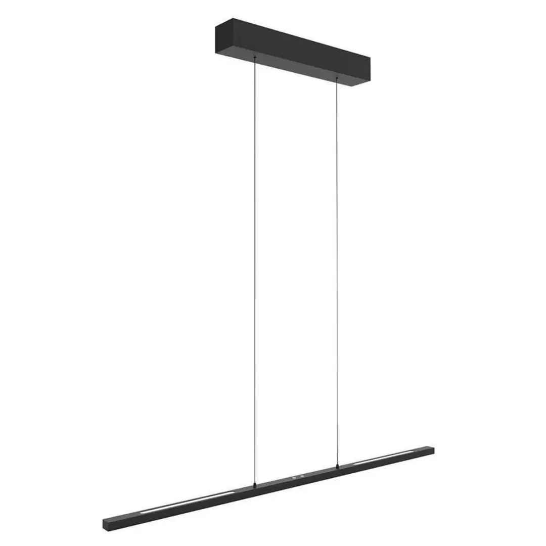 Steinhauer Bande 3994ZW Hanglamp - 3 Lichtpunten - 114cm - Zwart