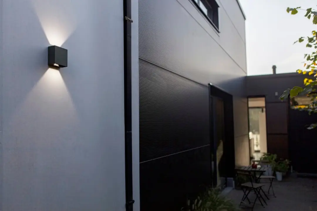 Lutec Gemini Beams Wandlamp LED 10W 4000K - Donkergrijs - afbeelding 6 van 6