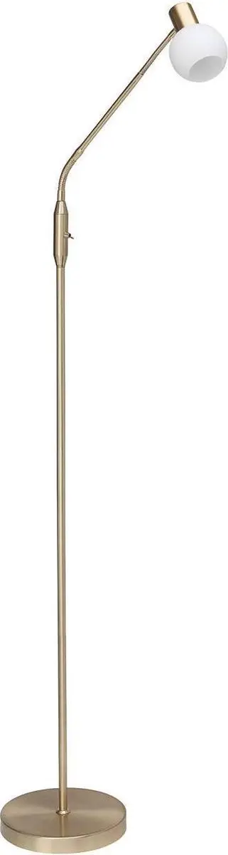 Brilliant Philo Vloerlamp - Messing
