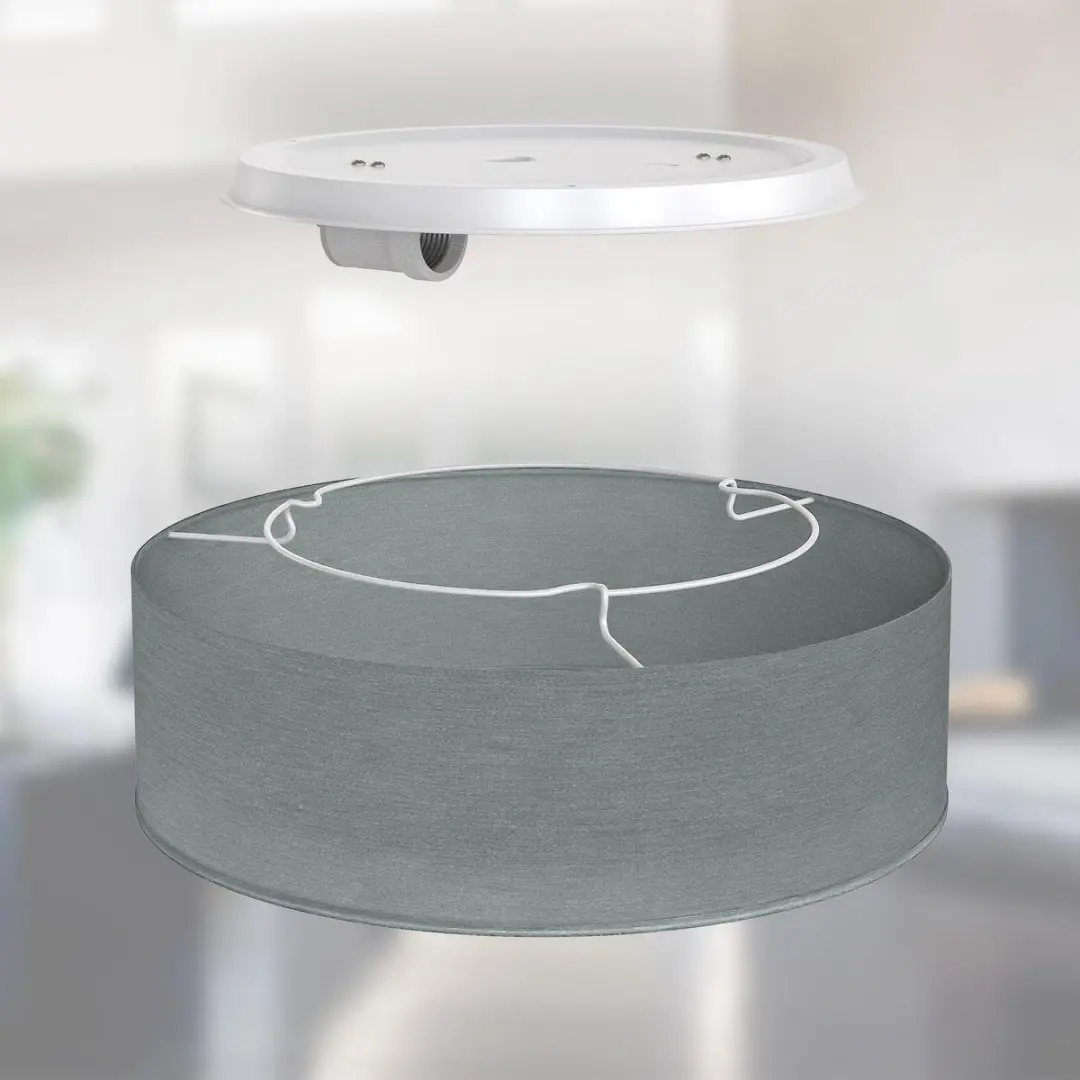 Briloner Plafondlamp Ø30cm - Grijs
