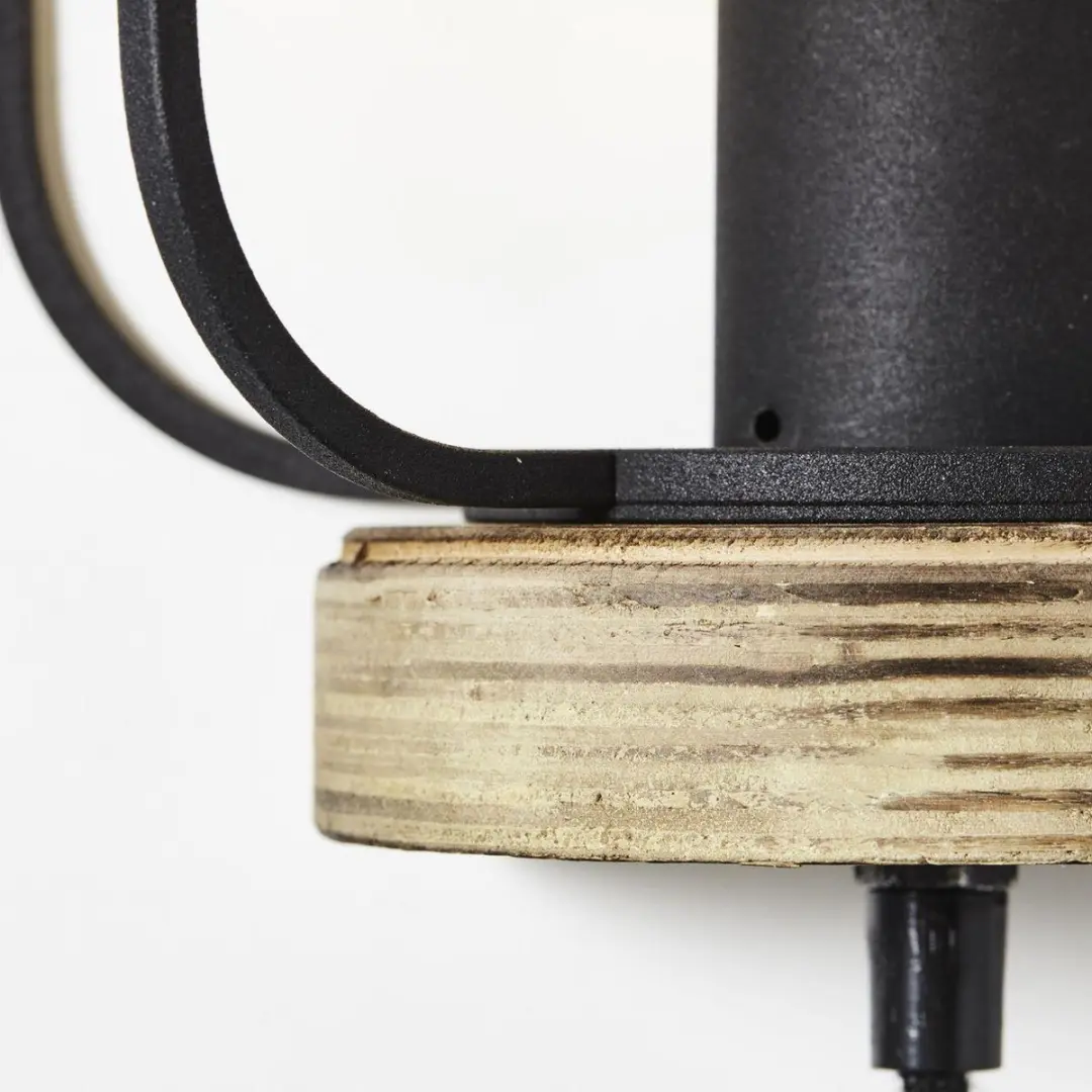 Brilliant Gwen Wandlamp E27 - Zwart