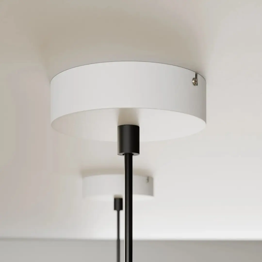 Euluna Muza Plafondlamp - 15W - Hout/Wit/Goud - afbeelding 6 van 6