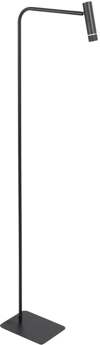 Steinhauer Volari 4710ZW Vloerlamp - 2x5W Dim-to-Warm - Zwart