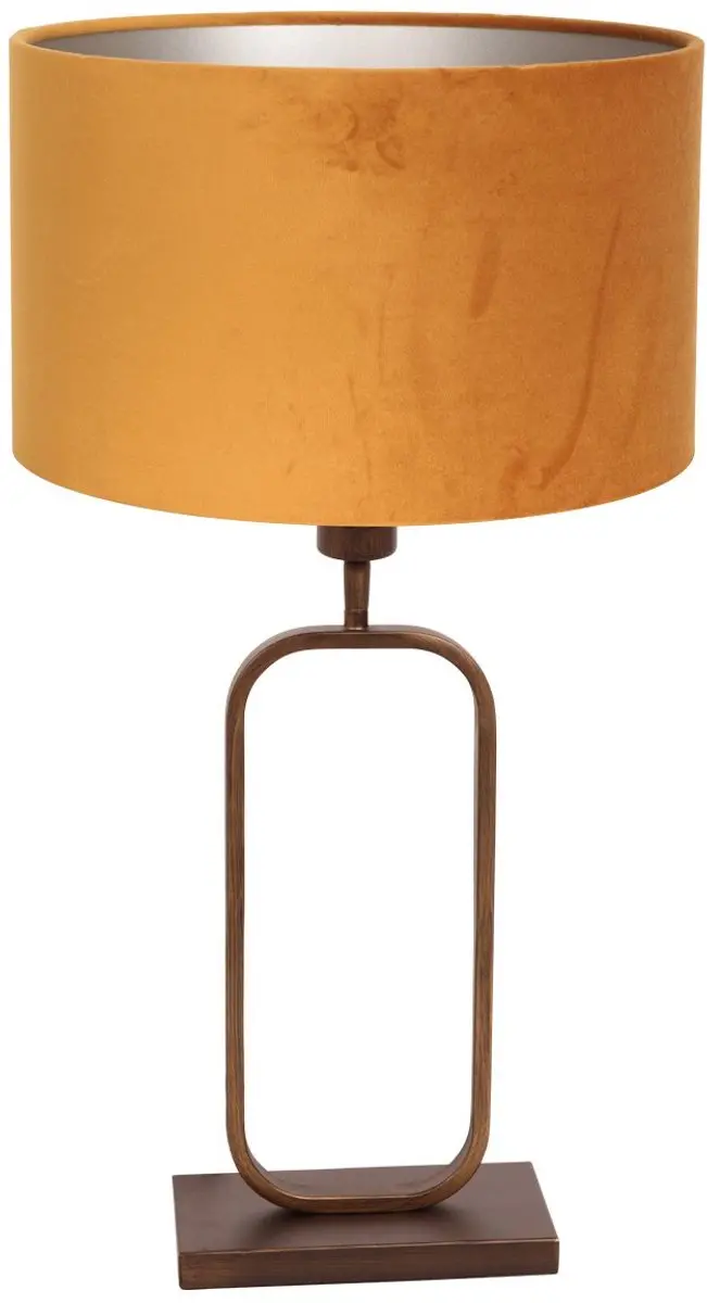 Steinhauer Tafellamp Stang 4815BR - Modern Bruin
