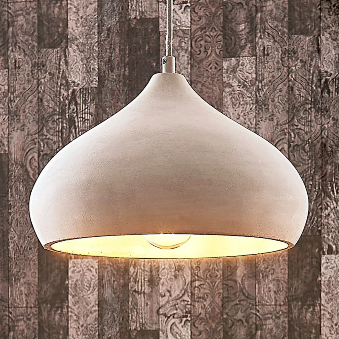Lindby Hanglamp Betongrijs