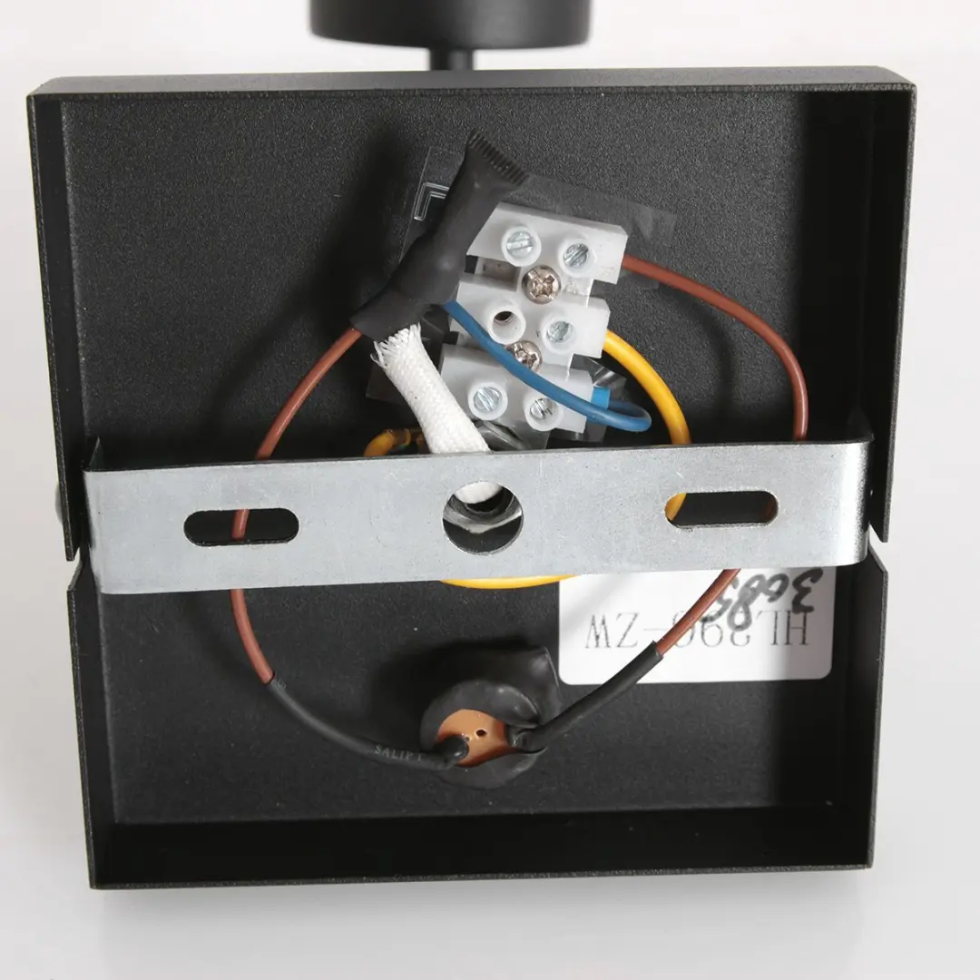 Steinhauer Stang 3085ZW Wandlamp - 1 Lichtpunt - Ø10cm - Zwart
