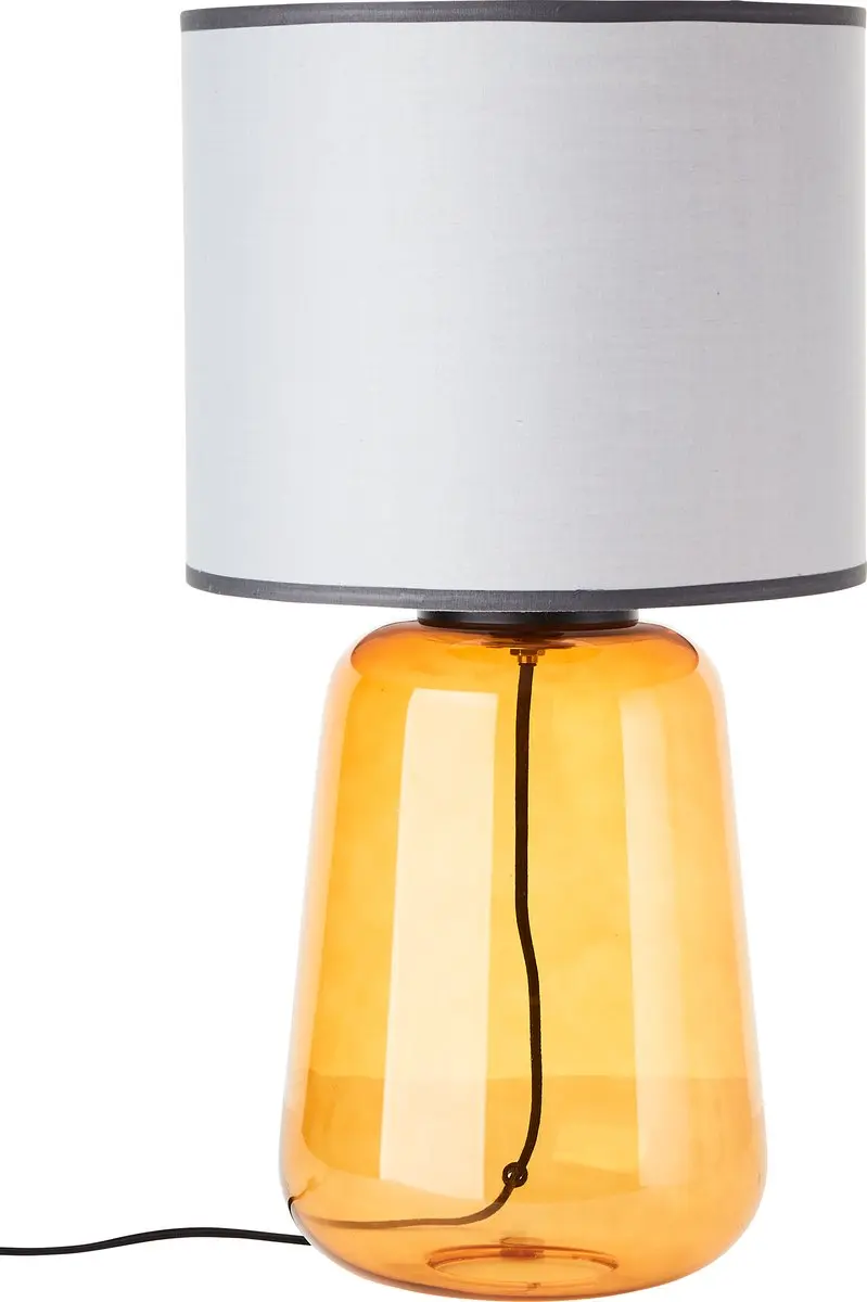 Brilliant Hydra Tafellamp 56cm - Geel/Grijs