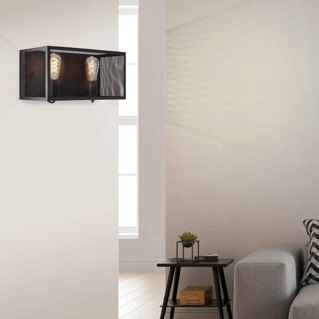 Brilliant Maze Wandlamp - Zwart - afbeelding 6 van 6