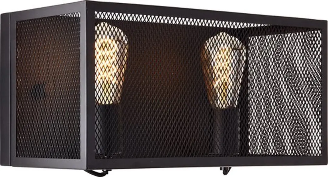 Brilliant Maze Wandlamp - Zwart