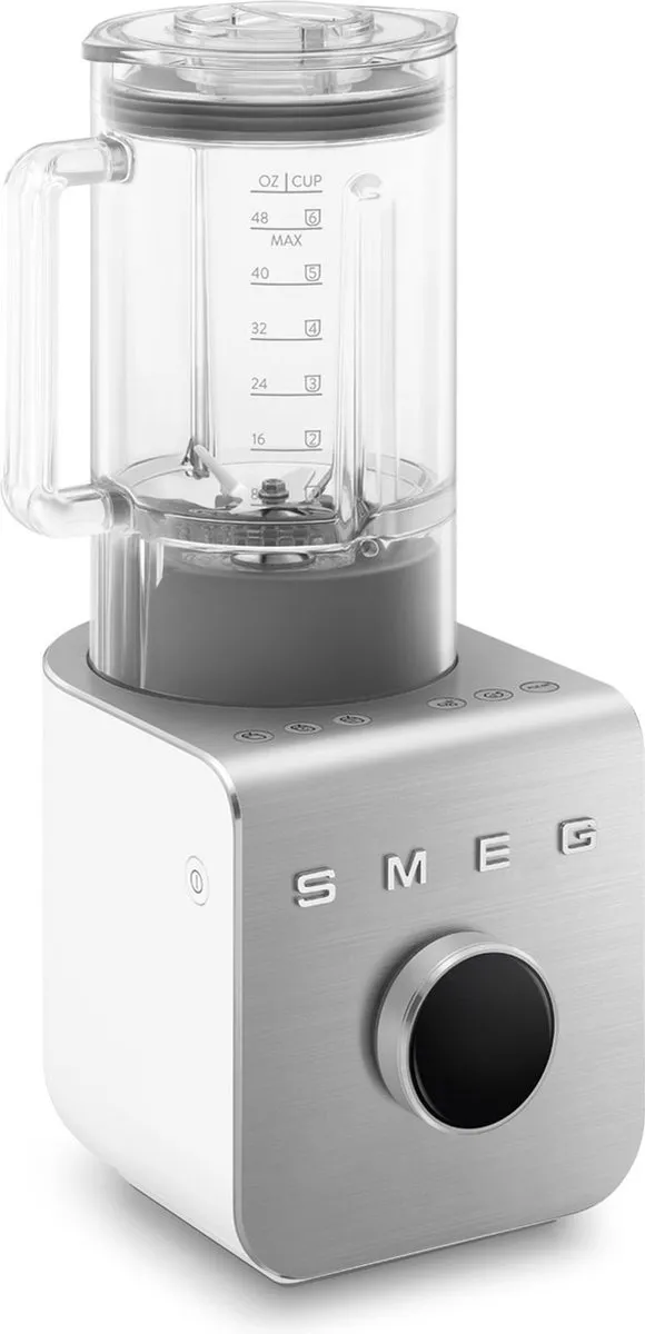 Smeg BLC01WHMEU Blender 1500W - Mat Wit