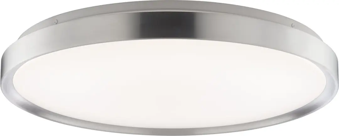 Brilliant Fancia Plafondlamp 19W - Ø48,5cm - Chroom/Wit