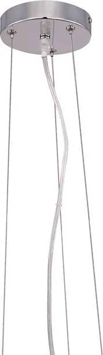 Globo Kalla Hanglamp - Chroom - Ø35cm - 5 Lichtpunten