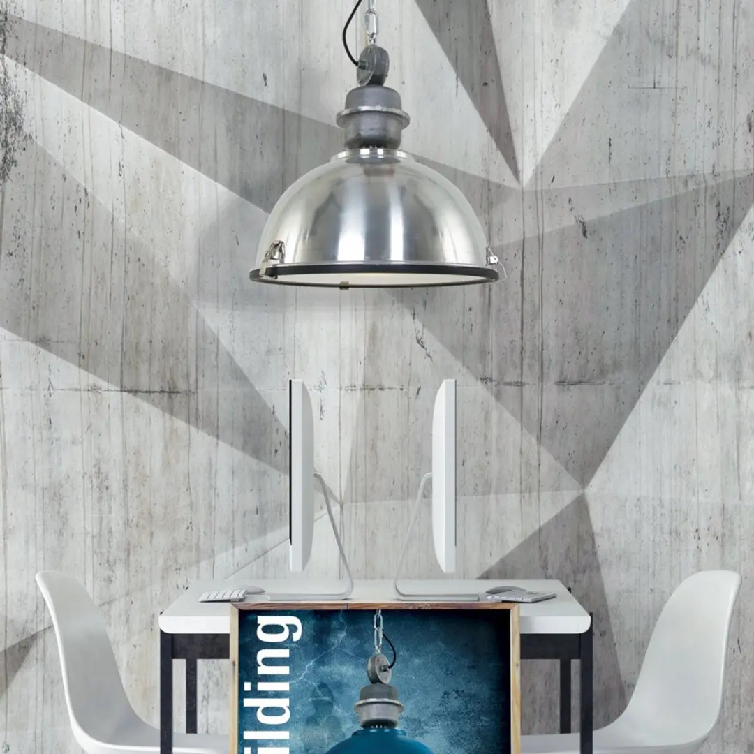 Steinhauer Hanglamp Bikkel 7586ST - 42cm Zilver