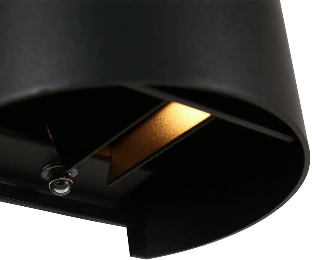 Steinhauer Logan 3820ZW Buitenlamp - 2 Lichtpunten - 10cm - Zwart