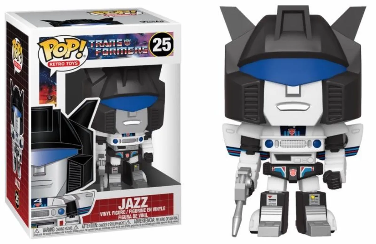 Funko Pop! Retro Toys Jazz Transformers - 116710 - afbeelding 6 van 6