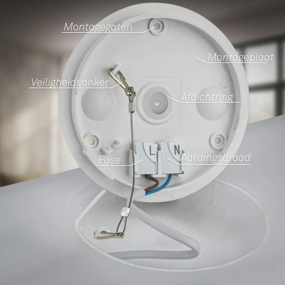 Briloner Tava A LED Plafondlamp 29cm - CCT - Warm wit