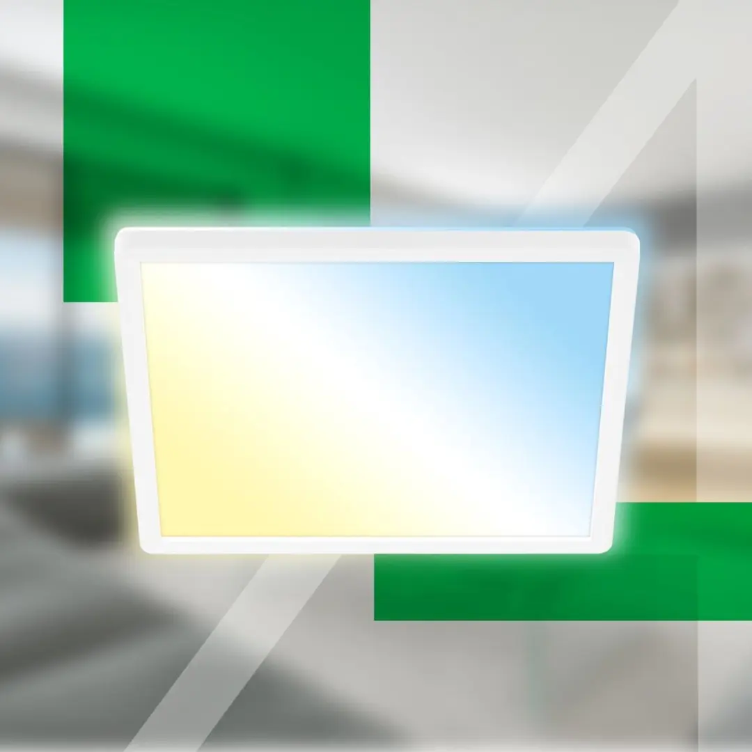 Briloner Tava A LED Plafondlamp 29cm - CCT - Warm wit