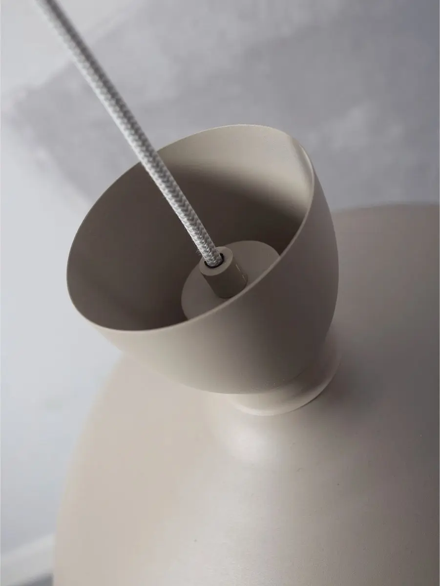it's about RoMi Hanover Hanglamp - Grijs - 40x40cm
