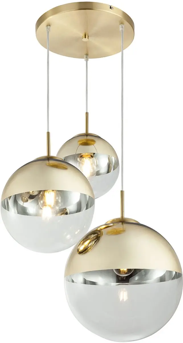 Globo Varus Hanglamp Goud Ø51cm