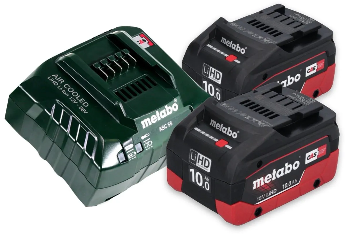 Metabo Power 160-5 18 LTX BL OF Accucompressor 18V - 8,0 bar - 5L - 2x 10,0Ah