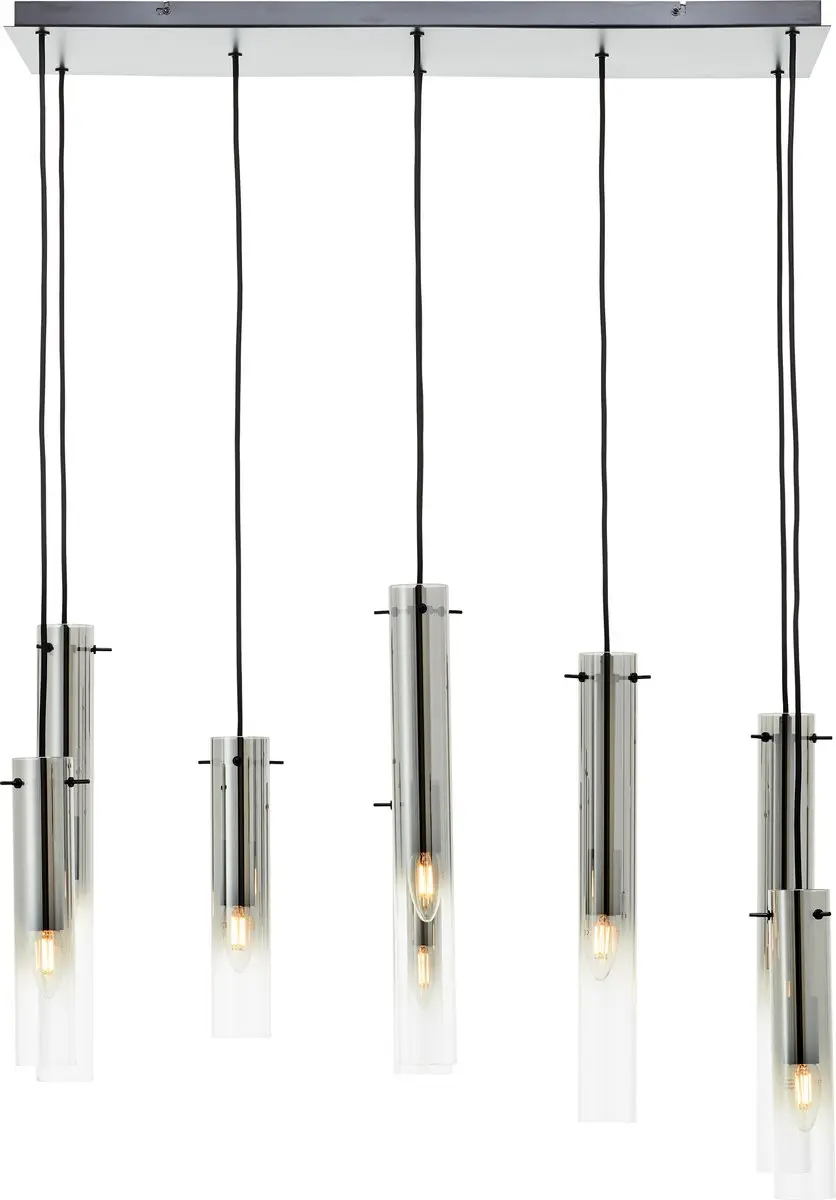 Brilliant Lamp Glasini Hanglamp 8x C35 E14 25W