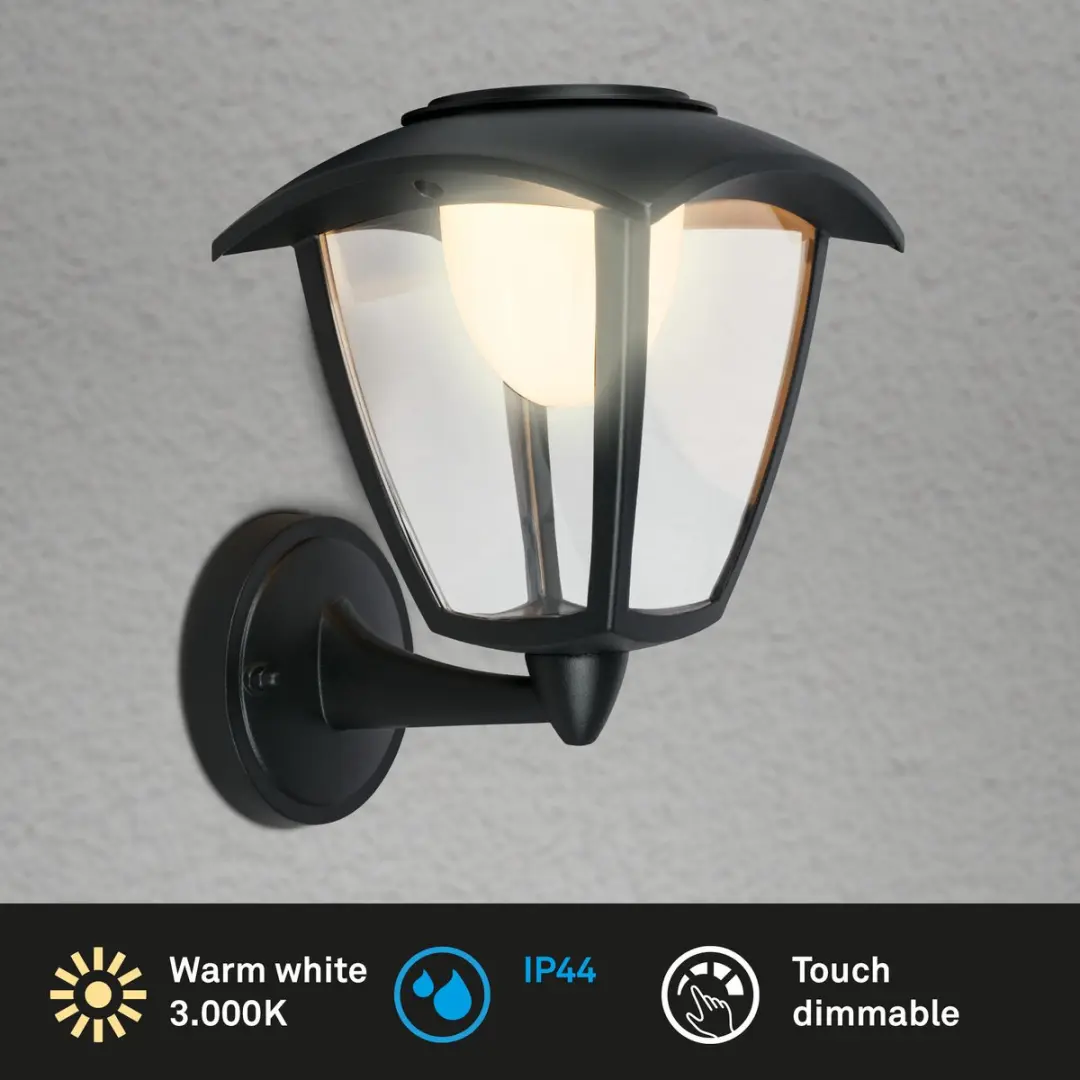 Briloner LED Wandlamp Akku Touch