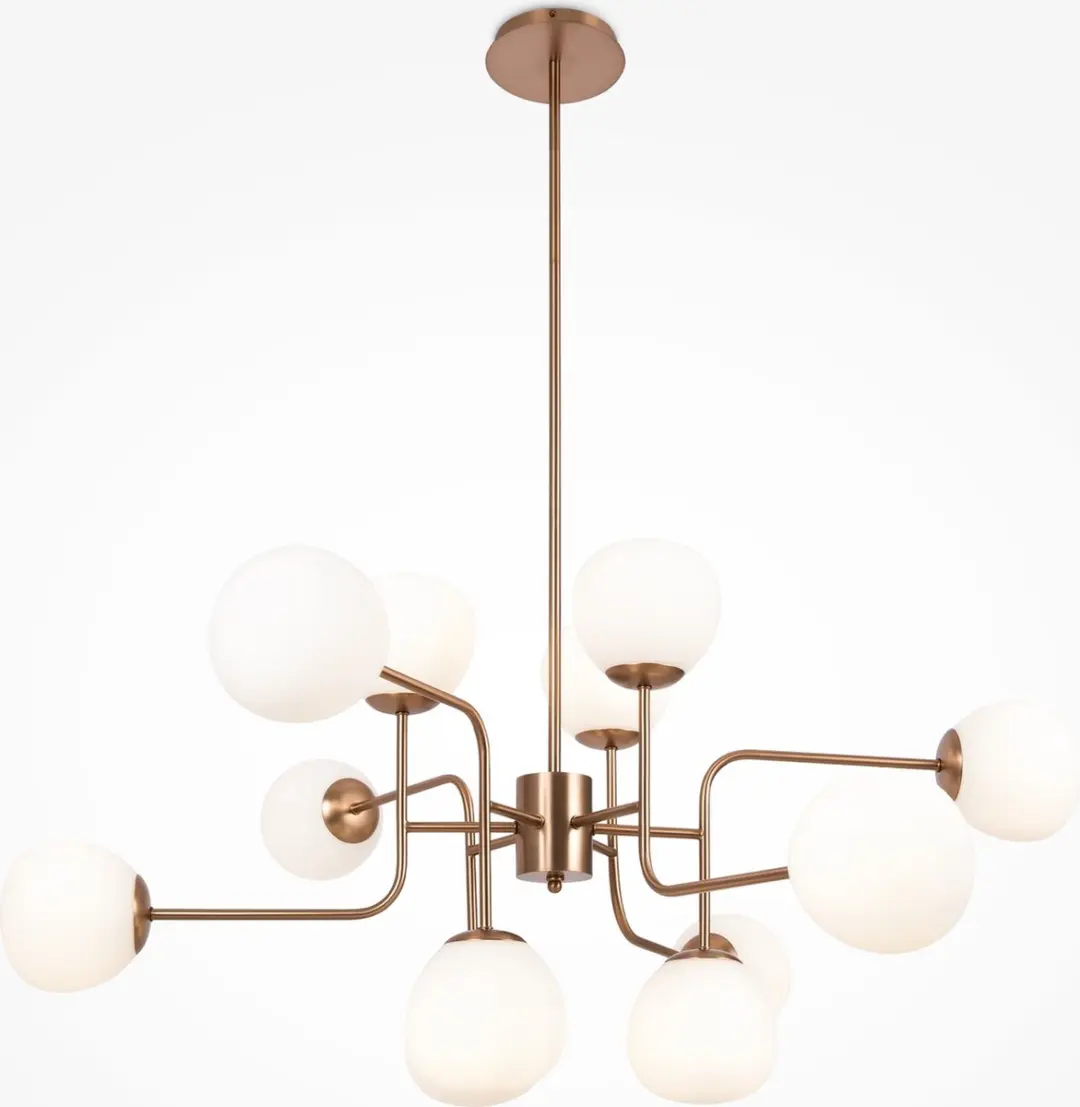 Maytoni Erich Kroonluchter - 12 Lichtpunten - Goud
