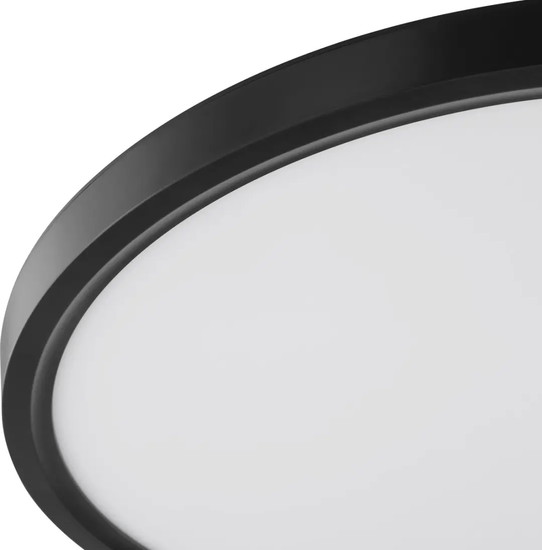 Brilliant Galo Plafondlamp 26W - ø40cm - Sensor - Wit/Zwart
