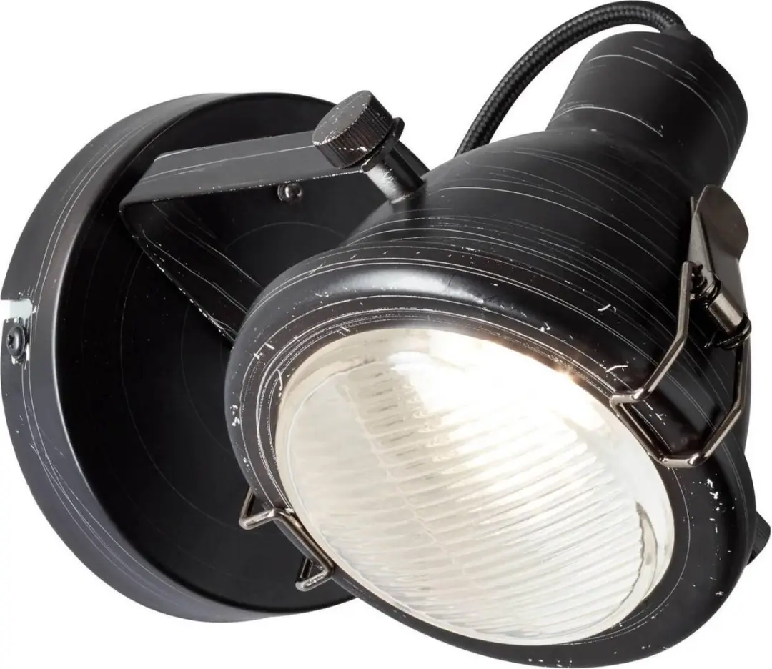 Brilliant Wandlamp - Zwart