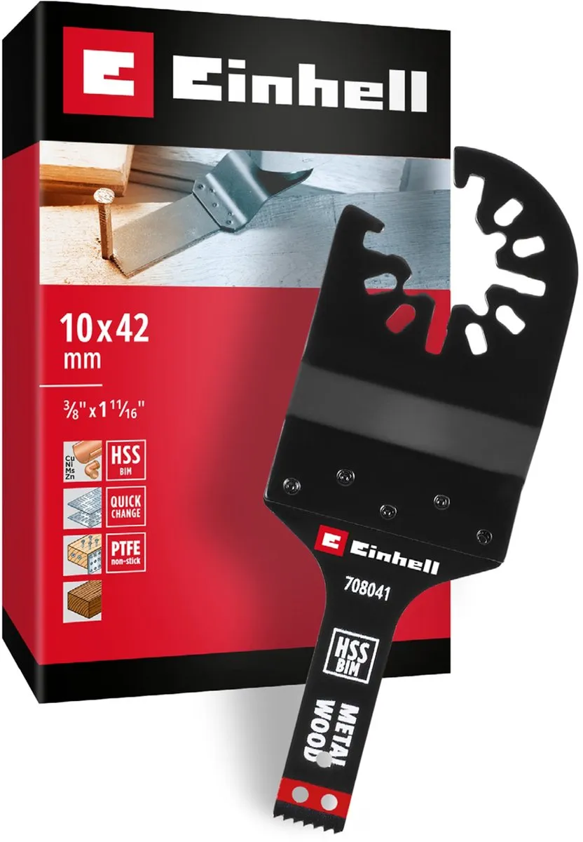 Einhell 708041 Tauchsägeblad BIM Met 10mm