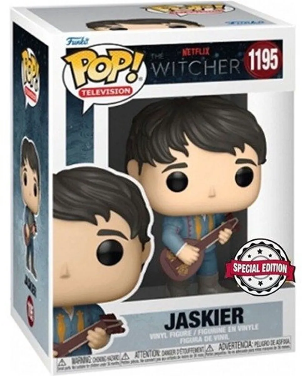 Funko POP! TV Jaskier The Witcher Verzamelfiguur - 9cm - Multicolours
