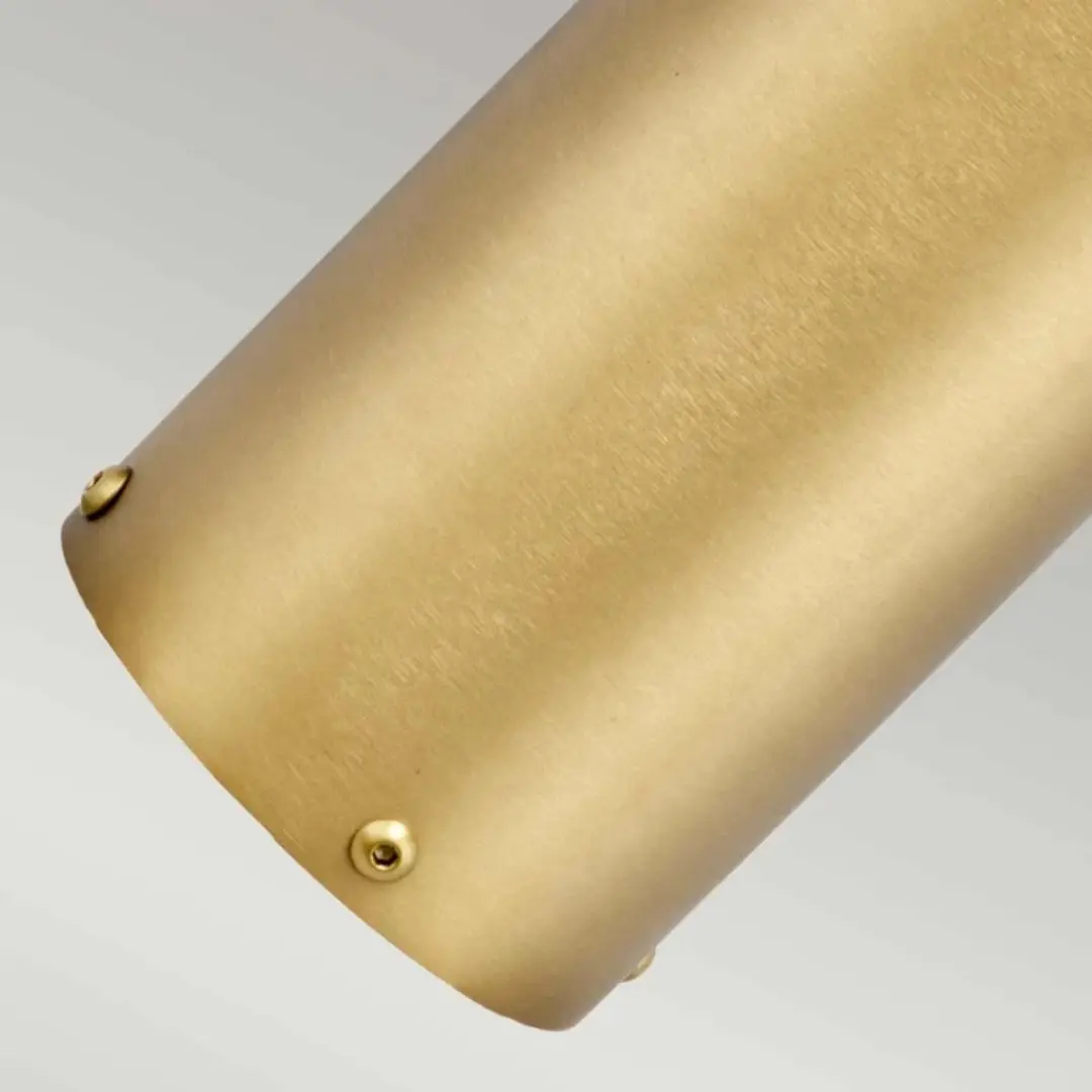 Elstead Mini LED Tuin Pilaar Paignton - 40W - Brushed Brass