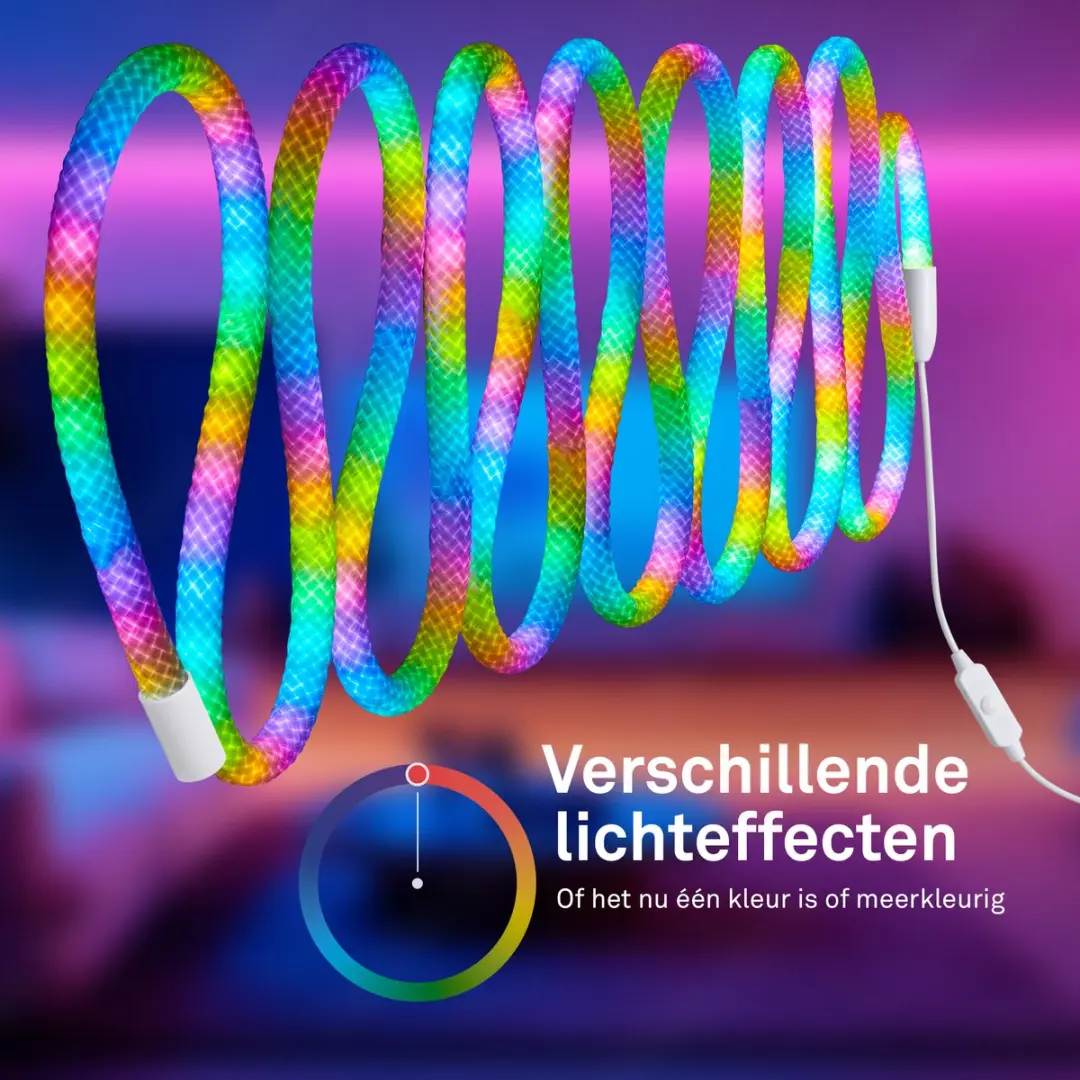 Briloner LED Strip 5m RGBW - Wit - Met Afstandsbediening - afbeelding 6 van 6