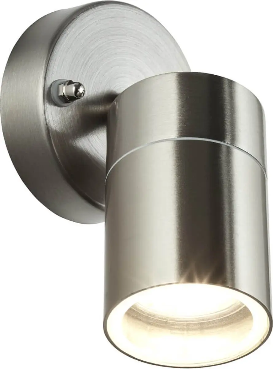 Brilliant RVS Muurspot Jandy 90965A82 - 10W