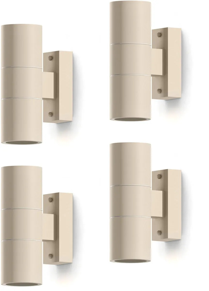Calex Wandlamp Turin 2x GU10 IP54