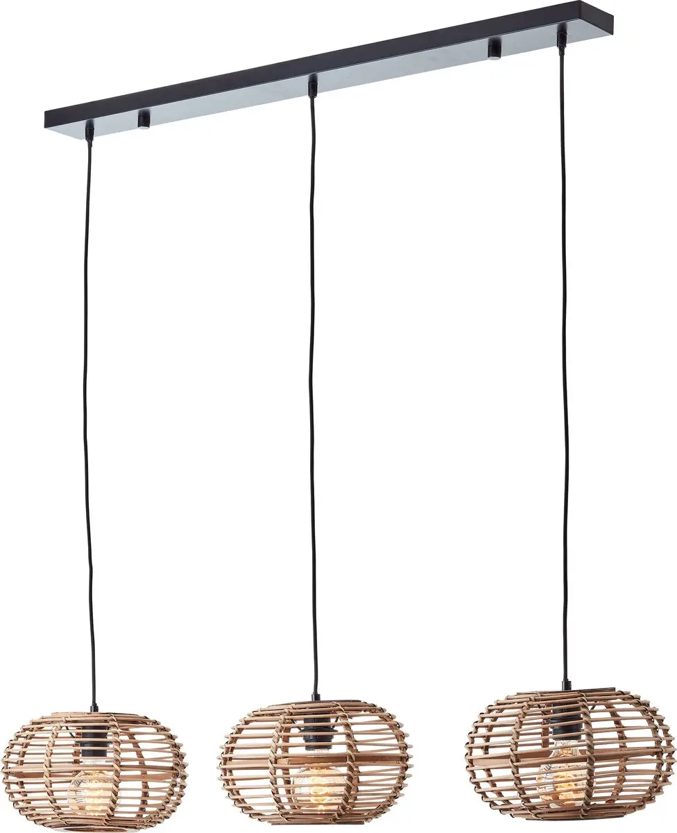 Brilliant Woodball Hanglamp E27