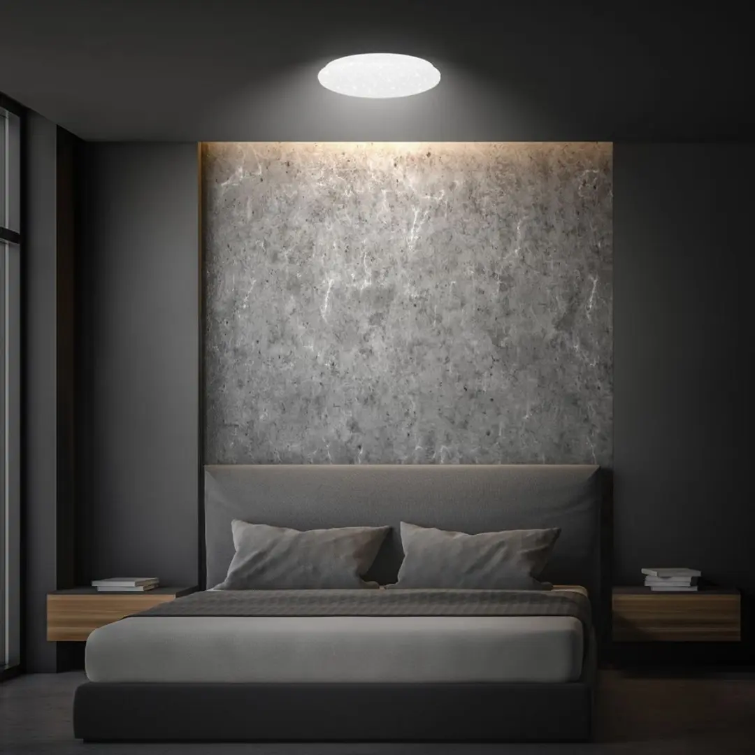 Briloner Git LED Plafondlamp Sterrenhemel 4.000K - Ø28cm Wit - afbeelding 6 van 6