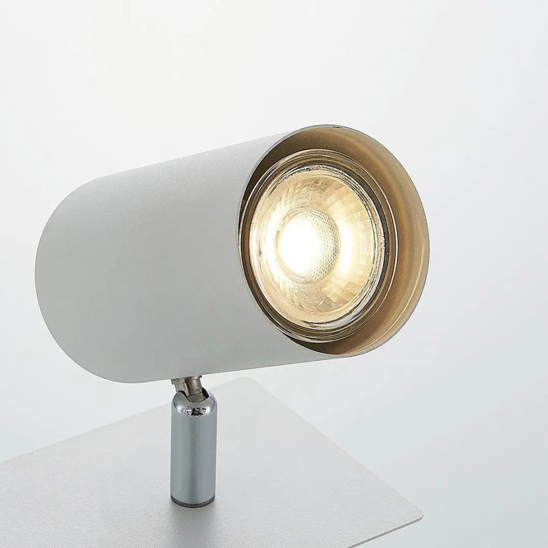 Lindby Buitenspot 3-lichts GU10 - 10W - Wit