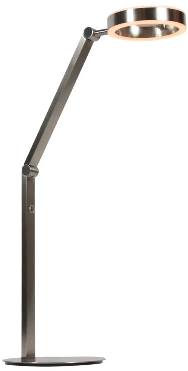 Steinhauer Ringlux 4139ST Tafellamp - 2x LED 2700K - Zilver - afbeelding 6 van 6