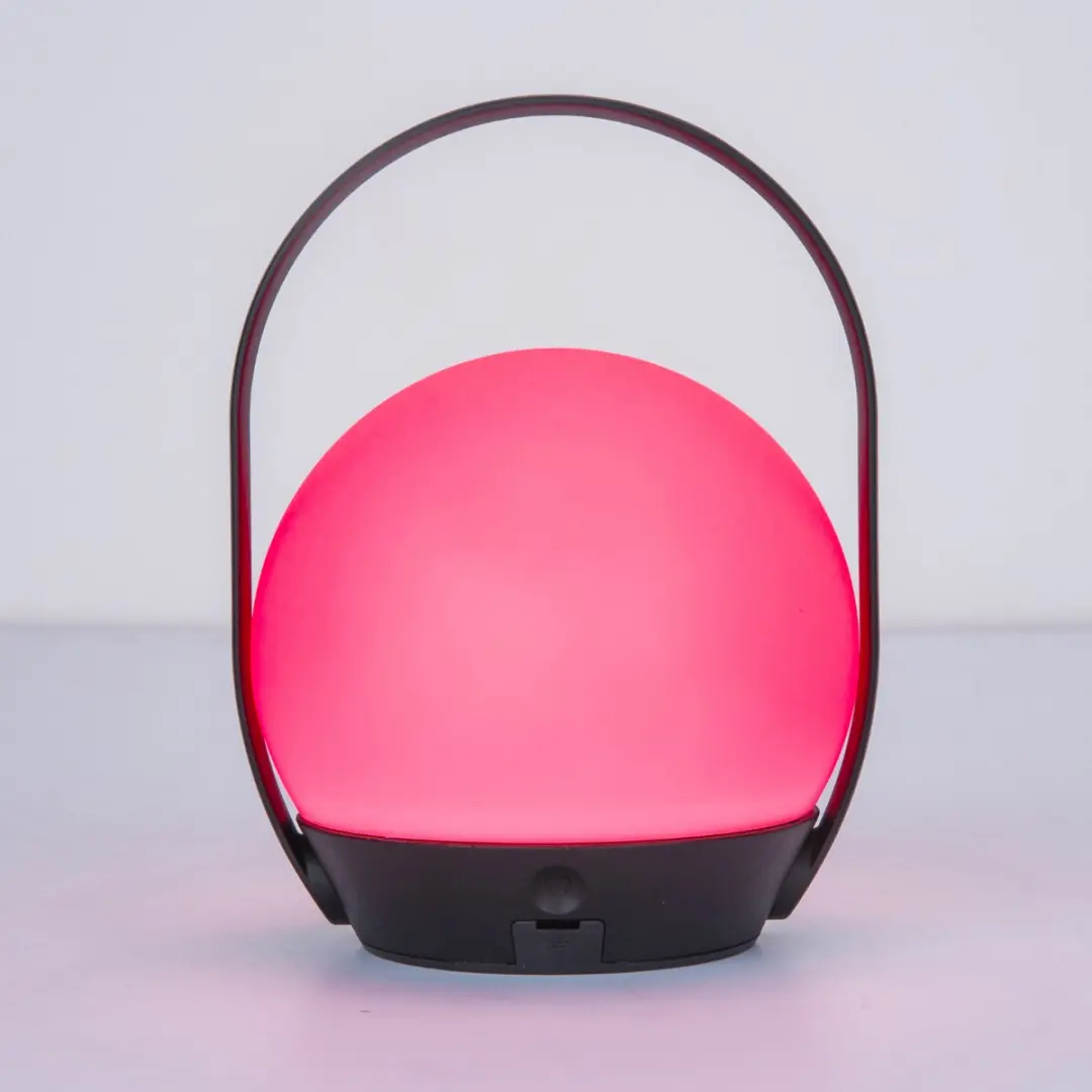LUTEC Connect CARDI Draagbare Smart Verlichting RGBW 3W - Zwart