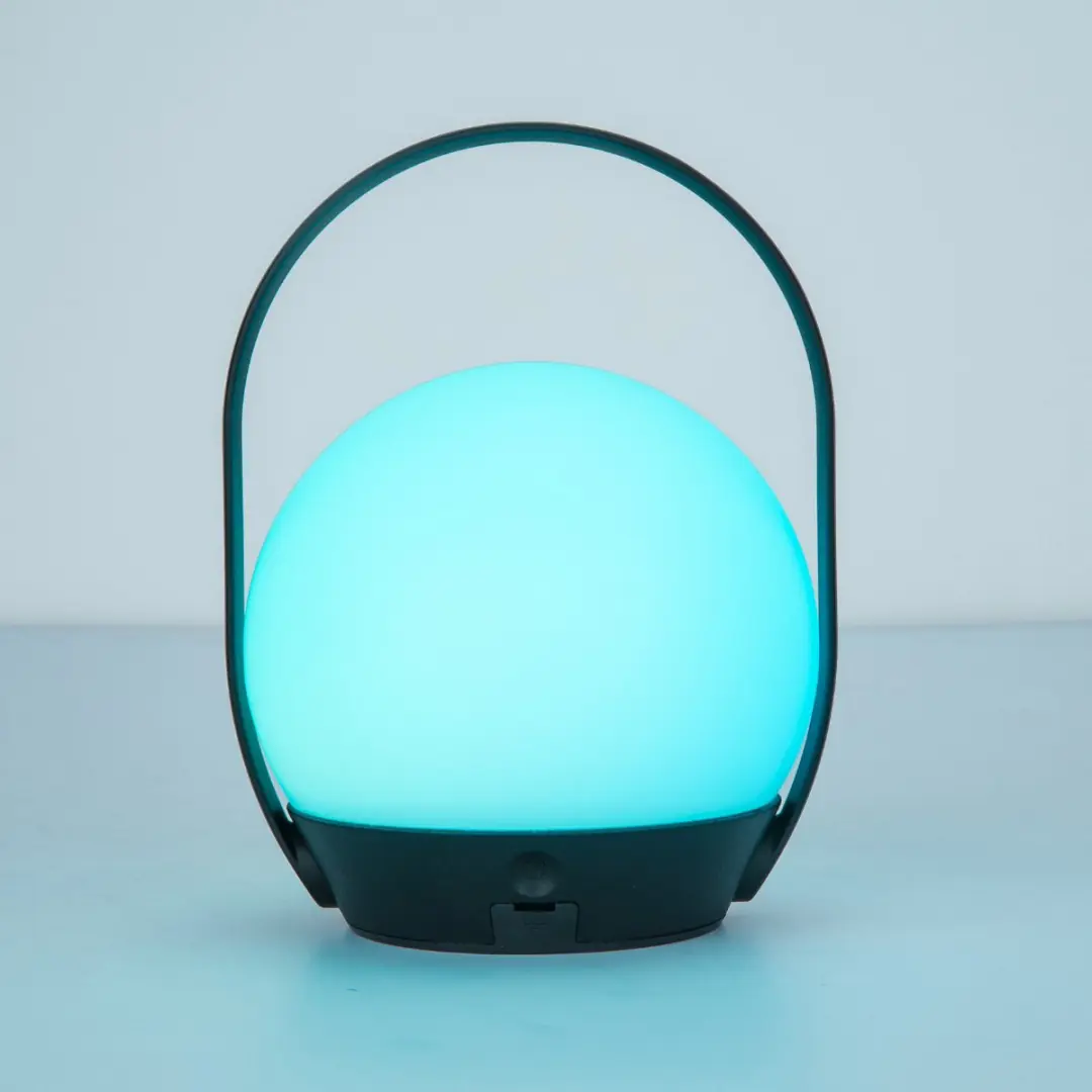 LUTEC Connect CARDI Draagbare Smart Verlichting RGBW 3W - Zwart